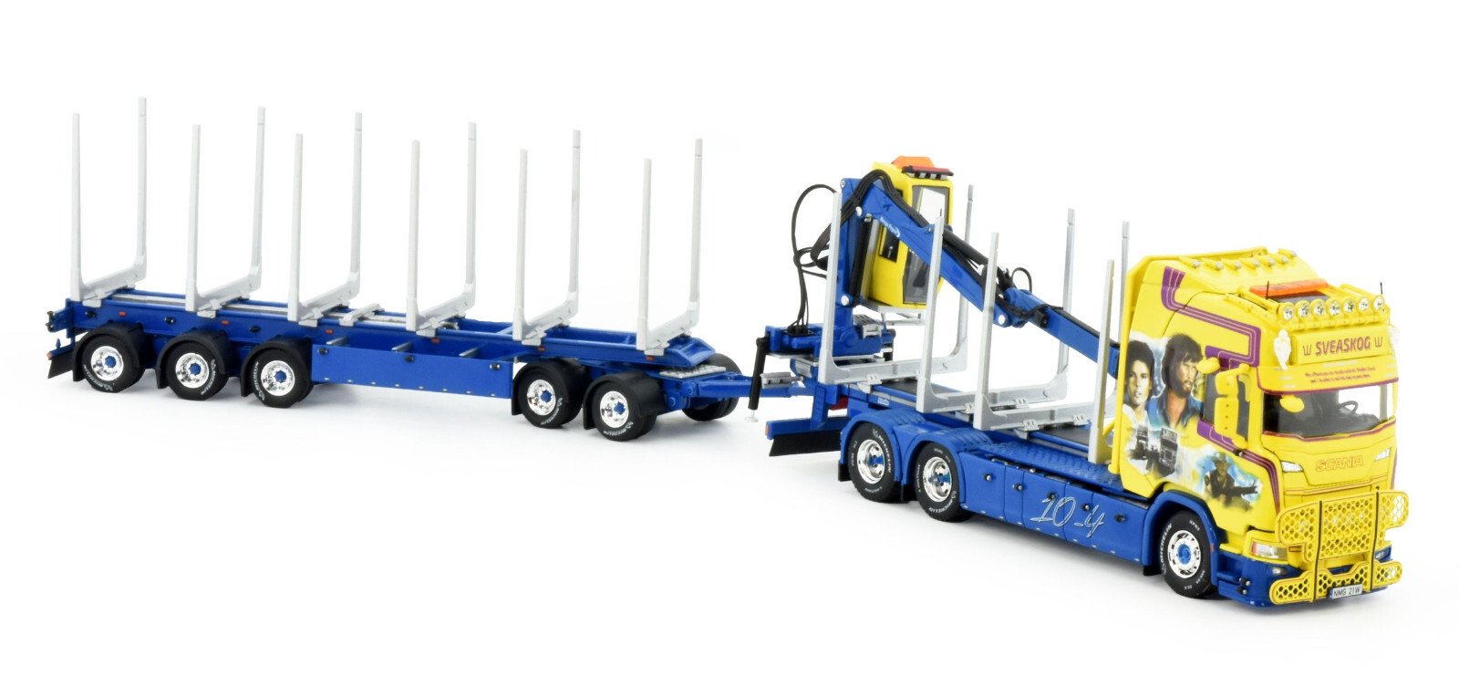 Tekno 82906 Scania NG R Swedish Wood Transporter - The