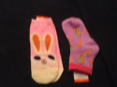 2 pair of kids easter socks
