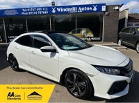 2019 Honda Civic 1.0 VTEC Turbo EX Hatchback 5dr Petrol Manual Euro 6 (s/s) (126