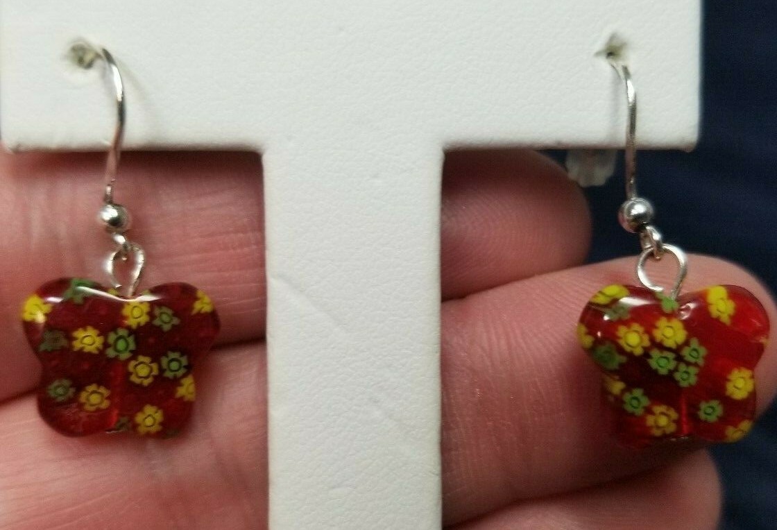 Butterfly earrings