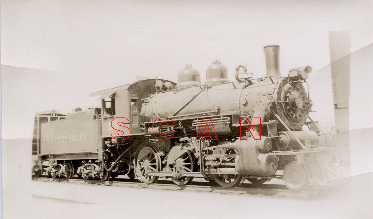 3G322 RP 1947 YOSEMITE VALLEY RAILROAD 260 LOCO #29 PALMDALE