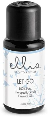 Ellia Let Go Blend Essential Oil, 15 mL Bottle, Clear