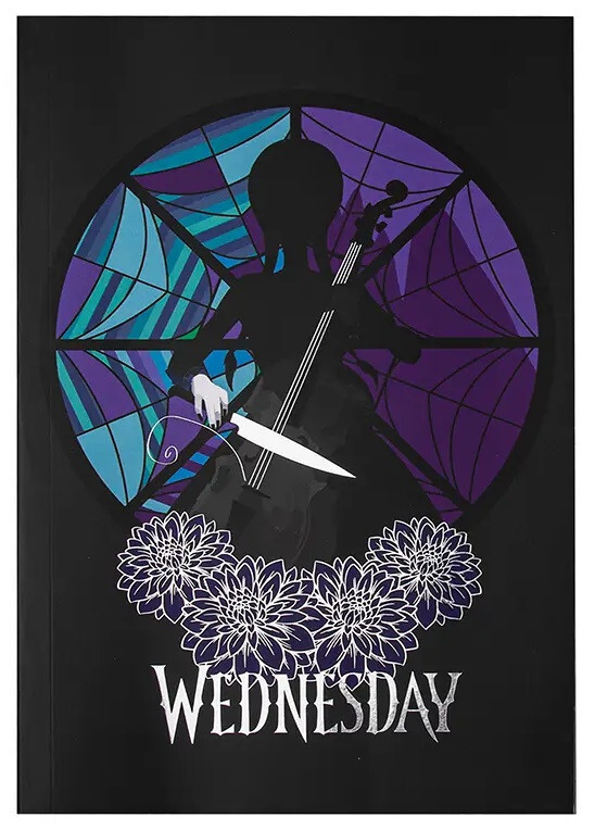 Wednesday - Carnet Souple Violoncelle - Cinereplicas