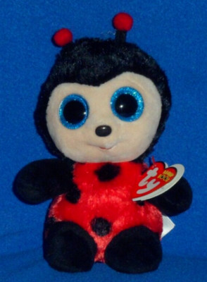 TY BEANIE BOOS - IZZY  the 6'' LADYBUG - MINT with TAG - SEE PICS