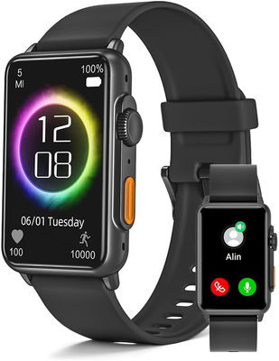 FITVII Fitness Tracker Smart Watch Answer Make Calls with 24 7