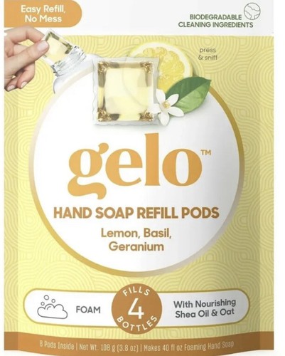 Refill Pods Lemon Basil & Geranium -8 Ct- 40 Oz.