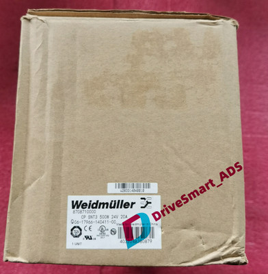 8708710000 CP SNT3 500W 24V 20A  New Power Supply For Weidmuller FedEx or DHL