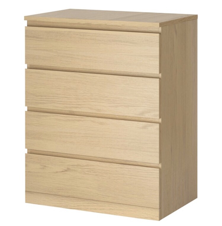 Ikea Malm 4 Drawer Chest In Partick Glasgow Gumtree