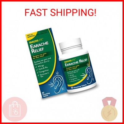 MagniLife Earache Relief, Fast-Acting Natural Relief for Swimmers Ear, Pain and 