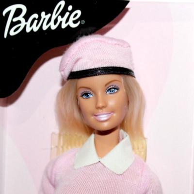 Barbie Doll Spot Scene Dalmation Dog Black & Pink Outfit 2001 Mattel 53964 NRFB
