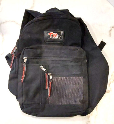 Trailmaker Equipment backpack 4 pocket front Multi-pocket inside - Black
