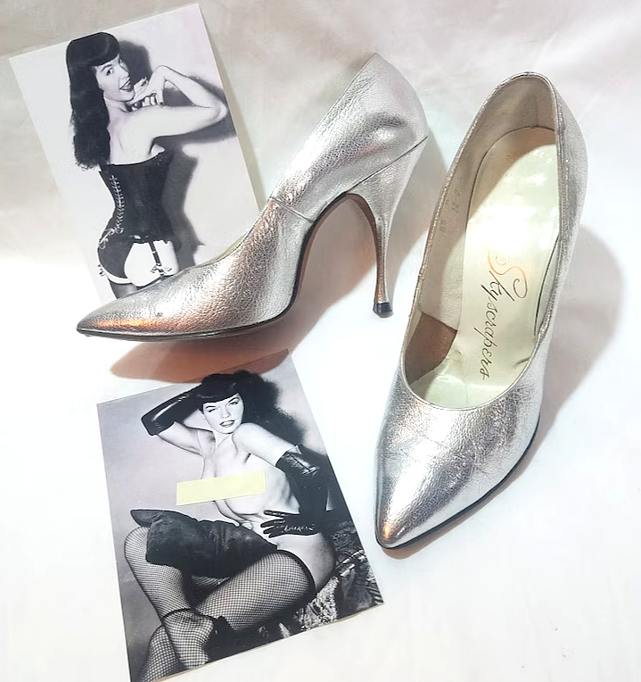 1950's Fetish Heels, Vintage Shoes, Mandel's Skyscrapers 4 1