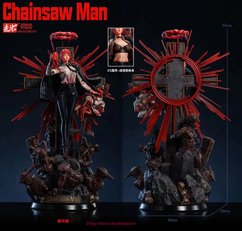 チェンソーマン マキマ 1/6フィギュア ZAOHUA Studio製 豪華版 ZaoHua Studio Chainsaw Man 1/6 Scale Makima Resin Model