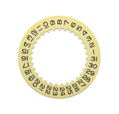 Genuine Rolex 3135 3155 3175 3185 Caliber 16100 Champagne Beige Date Disc Wheel