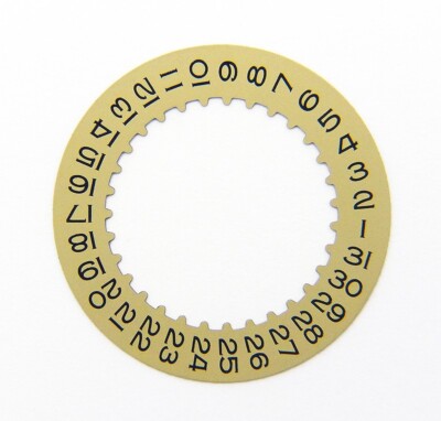 Genuine Rolex 3135 3155 3175 3185 Caliber 16100 Champagne Beige Date Disc Wheel