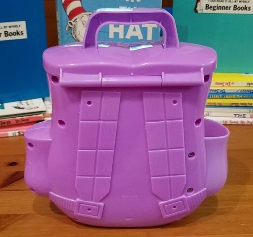 My Talking Backpack Dora The Explorer Purple Knapsack Nickelodeon 2010 Mattel