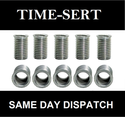 5 x Wurth M8 x 1.00 x 12mm TIME SERT INSERTS 11.7m length - for Thread Repair