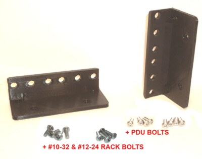 S.Q. Electronics NP-16R 16U PDU 19'' RACK MOUNT Ears CONVERSION KIT Racks 2U 2RU