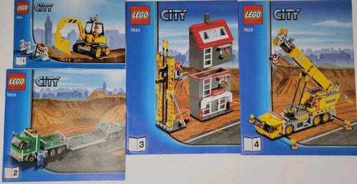 LEGO CITY Construction Site 7633 Sealed bags 305661808112