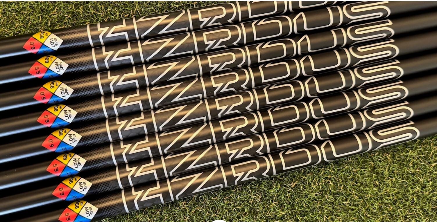 New Project X HZRDUS Gen 5 Black Hybrid Shafts. 80 grams, 90