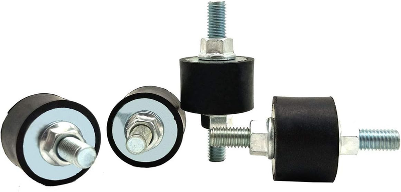 Rubber Mount M10 anti Vibration Isolator for Air Compressor Diesel Engine 4 Pcs
