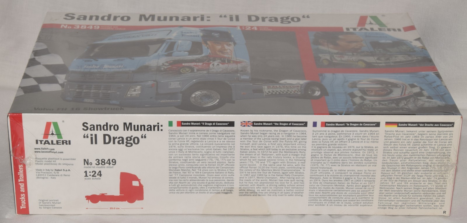 Italeri 1/24 Scale Sandro Munari 