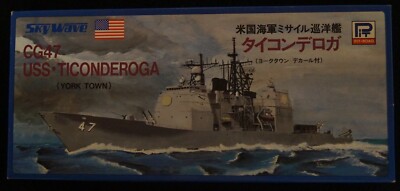 Pit Road Skywave 39  US Navy Lenkwaffenkreuzer USS GG47 Ticonderoga  1:700 WL