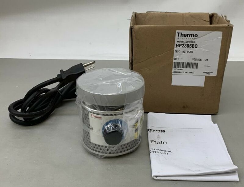New Thermo Scientific Student Round Hot Plate HP2305BQ, 120V