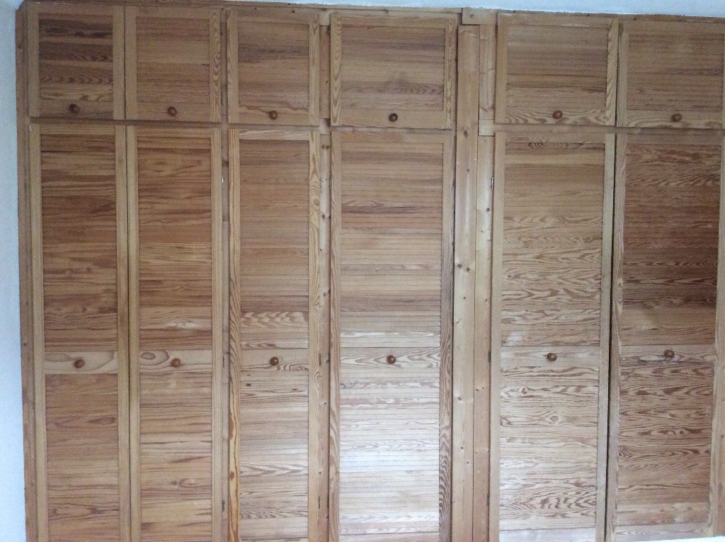 Louvre Doors And Timber From Fitted Wardrobes In Glenfield