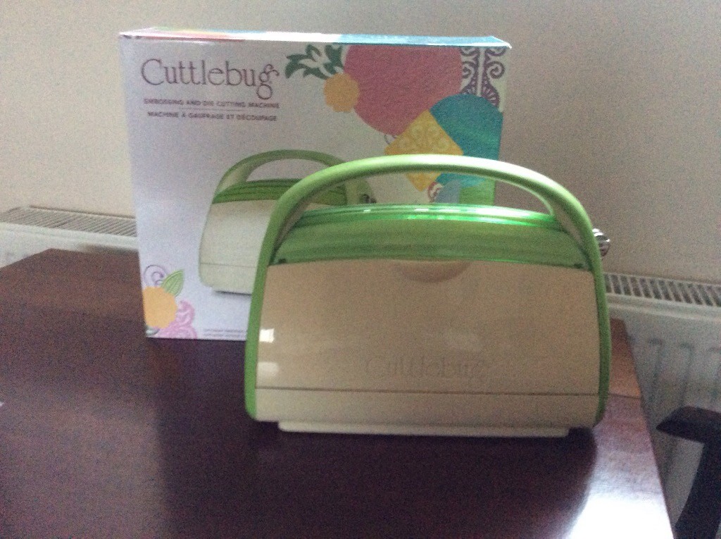 Cuttlebug Die Cutting and Embossing Machine with selection of Dies and