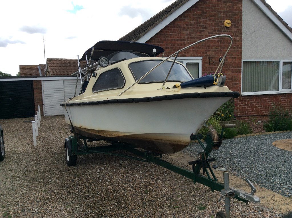 Shetland Sealark fishing boat /cabin cruiser | in Brough ...
