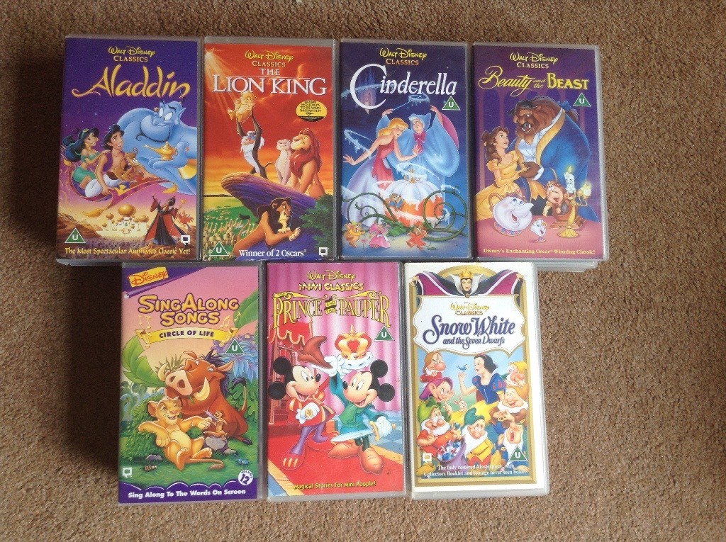 Sell Disney VHS Tapes