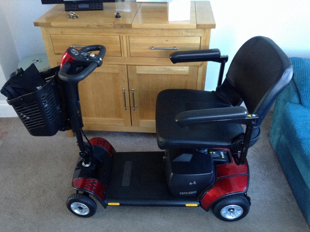 Mobility Scooter Go Go Elite Traveller LX model number SC44LX. Hardly