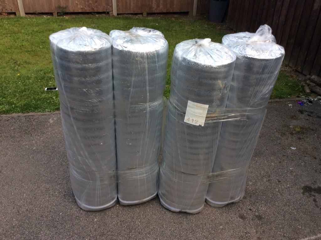Laminate floor thermal foil backed insulation underlay 5mm 