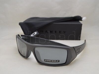 Pre-owned Oakley Gascan (oo9014-35 60) Steel With Prizm Black Polarized  Lens | ModeSens