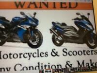 Motorbike scooter moped or quad wanted cash waiting will collect 