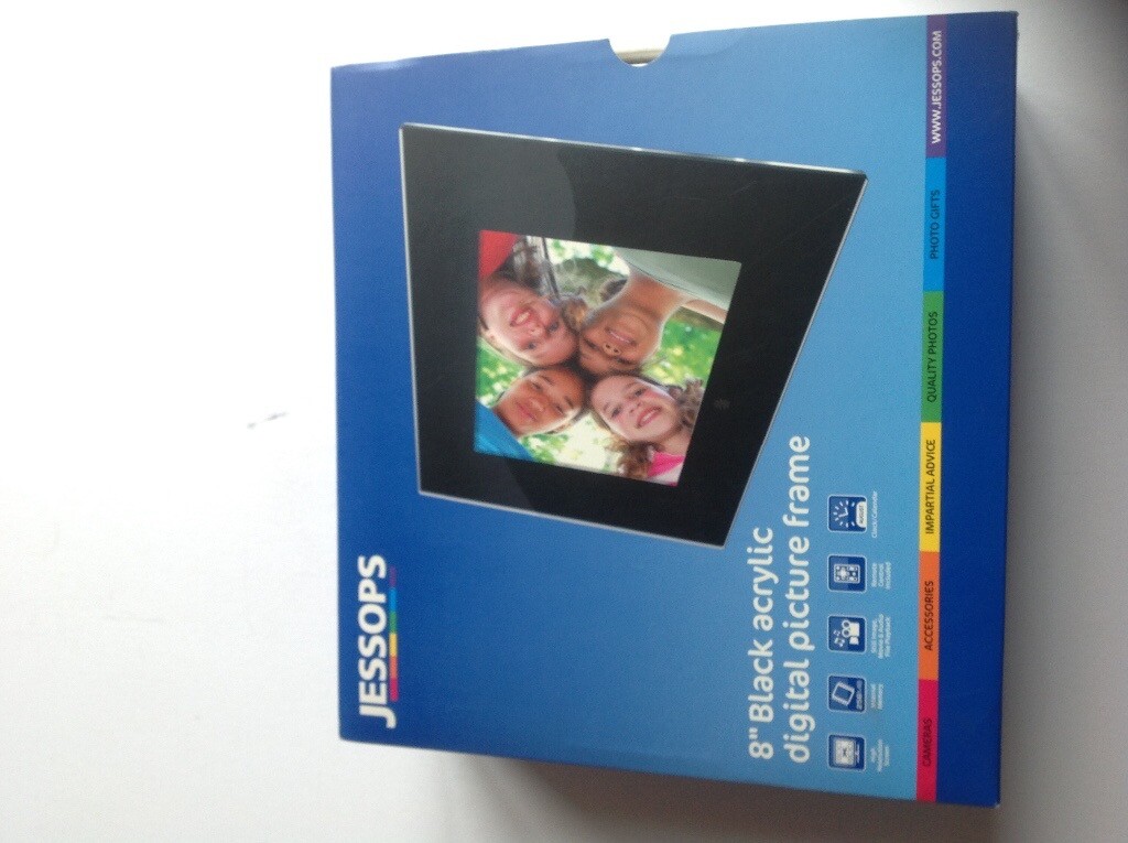 Jessops 8 Inch Digital Photo Frame Instructions