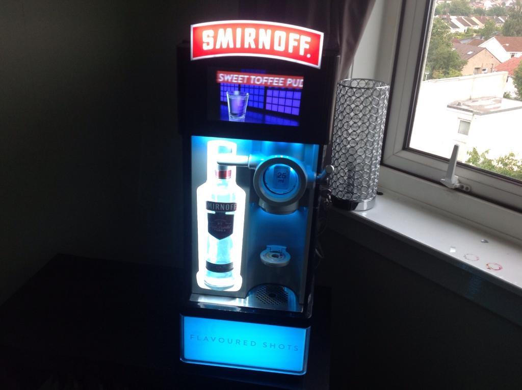 Smirnoff remix shot machine in Barrhead, Glasgow Gumtree