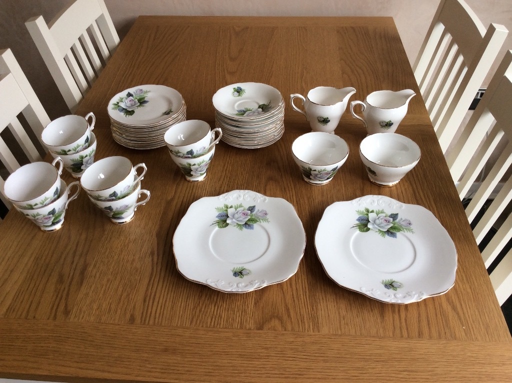 Sutherland Fine Bone China Tea Set. Made in Staffordshire, England