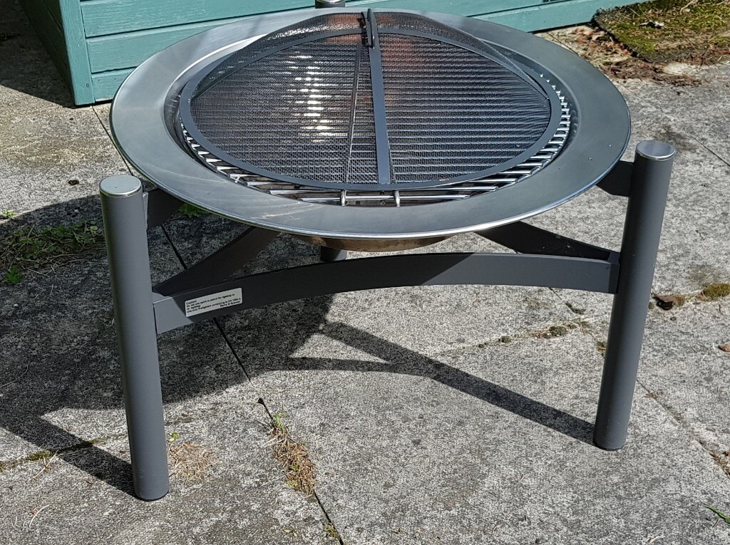Dancook 9000 Stainless Steel Bbq Firepit Grill Cover Spark Guard