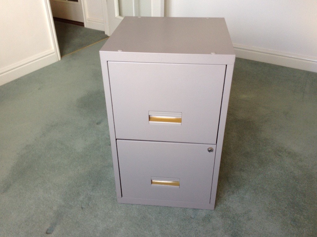 Metal Two Drawer Filing Cabinet In St Leonards On Sea East Sussex