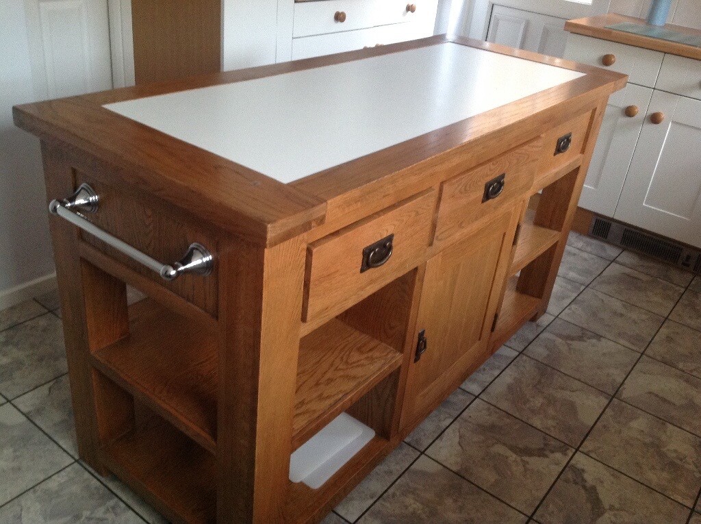 OAK KITCHEN WORK STATION in Diss, Norfolk Gumtree