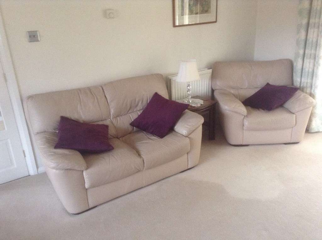 Leather 3 piece suite for sale in South Woodham Ferrers, Essex Gumtree