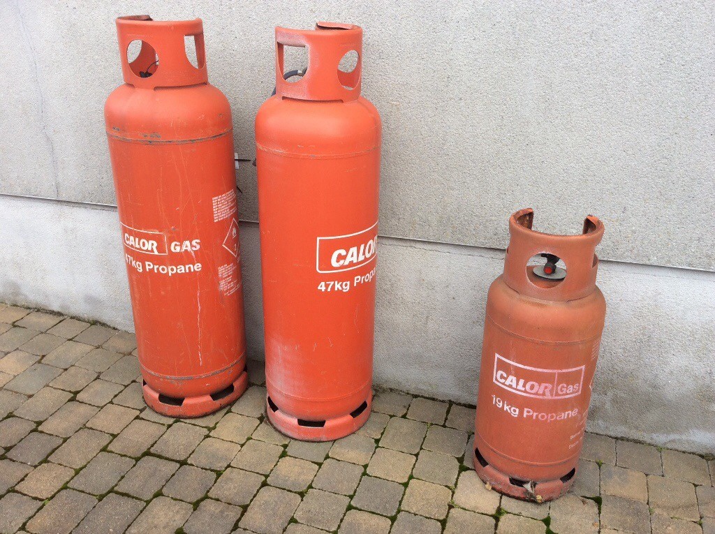 3 gas bottles 47kg and 19kg in Portstewart, County Londonderry