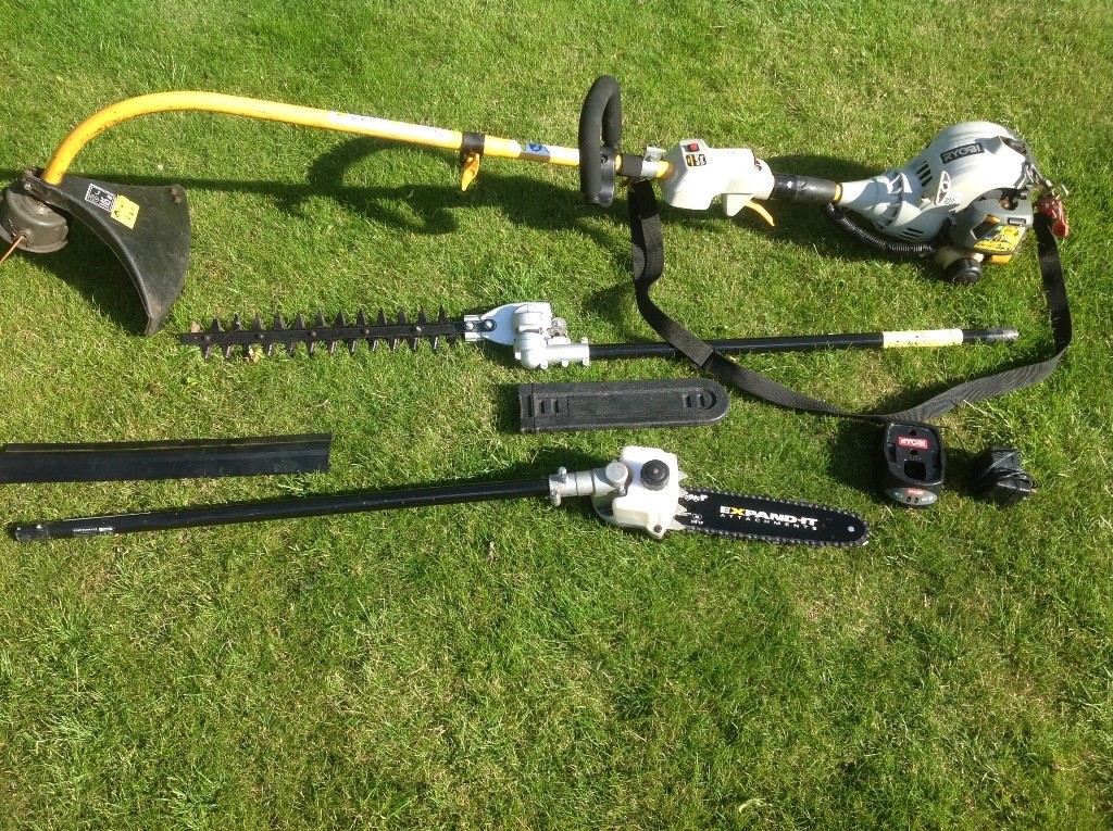 Ryobi expandit multitool strimmer with electric start in Fakenham