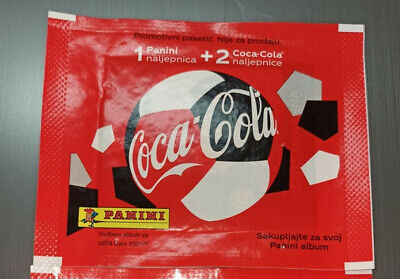 1 Coca Cola Panini Euro 2020 pack packet tuten bag 