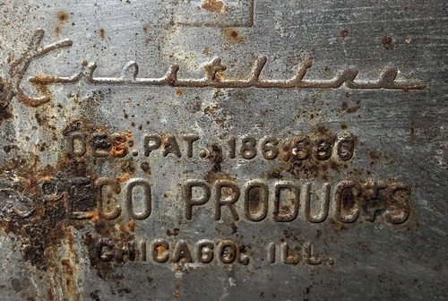 Vintage Aluminum Krestline Bread Box w/Drawers Canisters Speko Products Chicago