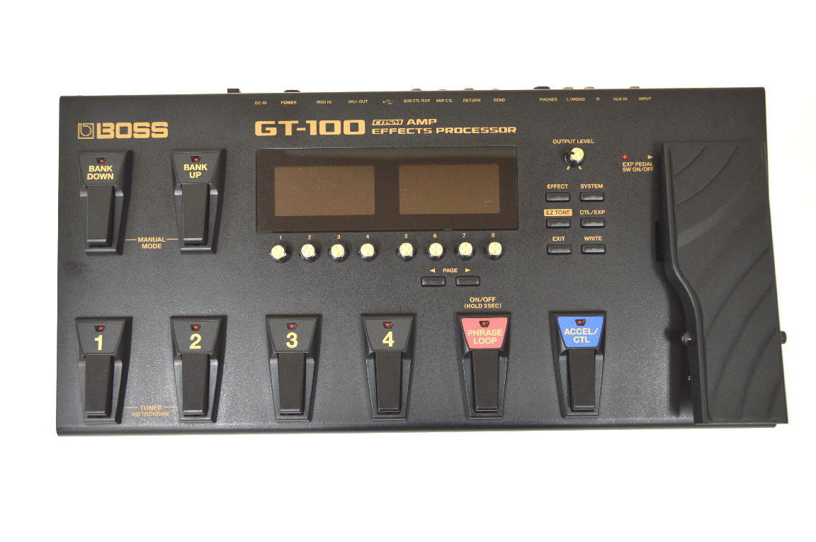 BOSS GT-100 Multi-Effects Guitar Effect Pedal used Japan
