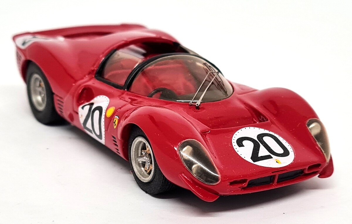特価 TENARIV (1/43) フェラーリ 330P4 Tenariv 1/43 Ferrari P4 Spyder Le Mans 1967 #20 Resin Model
