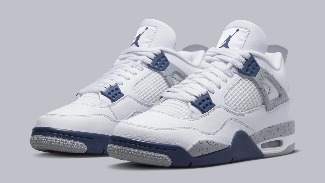 エアジョーダン4 Midnight Navy 28.0 DH6927-140 Men's Brand New Air Jordan 4 Retro 